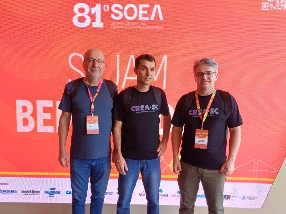 SEAGRO-SC participa da 81ª SOEA e reforça a representação da Engenharia Agronômica catarinense