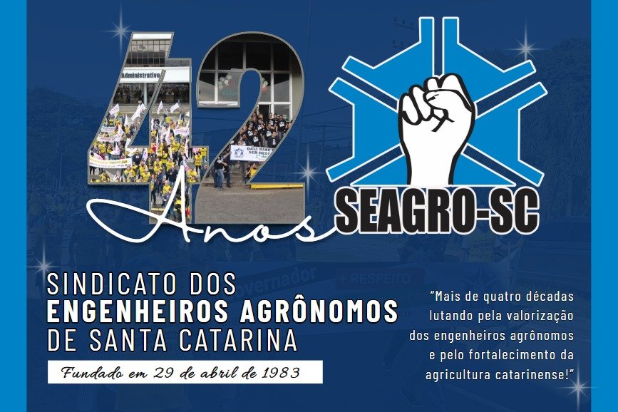 SEAGRO-SC completa 42 anos!